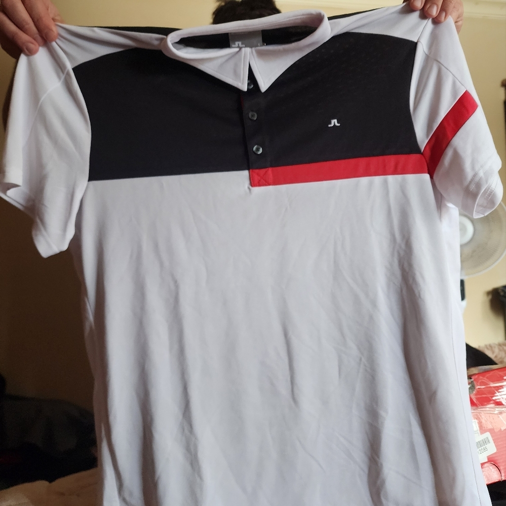 NWOT, Large, Men's Golf Polo Shirt by JLindeberg